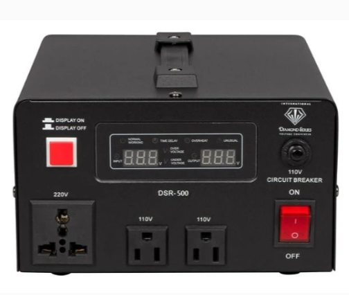 500 Watt Diamond Series Voltage Transformer with Regulator