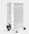 VonHaus 2500889 220 Volt 9 Fin Radiator - Heater